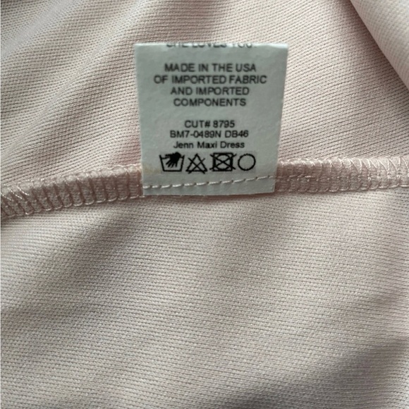 Show Me Your Mumu Jenn Maxi Dress Dusty Pink Bridesmaid M NWT Wedding Guest - Picture 9 of 10